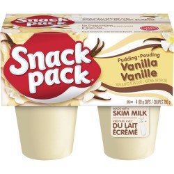 Snack Pack Pudding Vanilla...