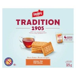 Leclerc Tradition 1905 Social Tea Cookies 325 g