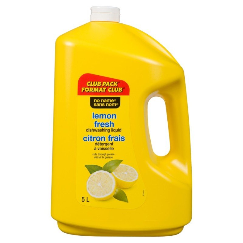 No Name Lemon Fresh Dishwashing Liquid 5 L