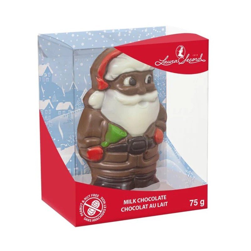 Laura Secord Hollow Milk Chocolate Santa 75 g