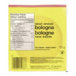 No Name Sliced Bologna 175 g
