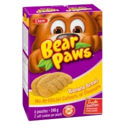 Dare Bear Paws Banana Bread...