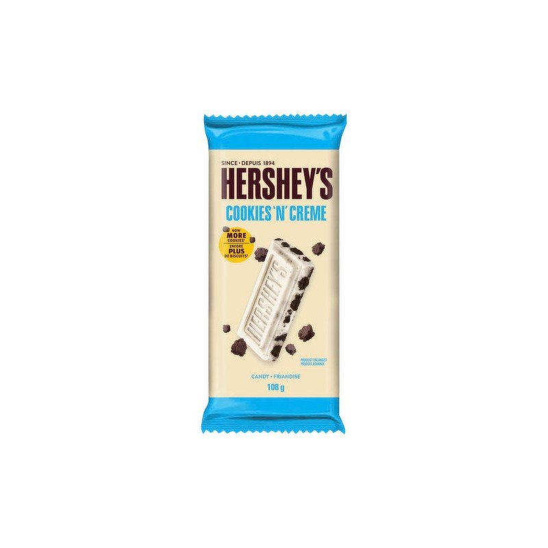 Hershey Cookies'N'Creme Candy Bar 108 g