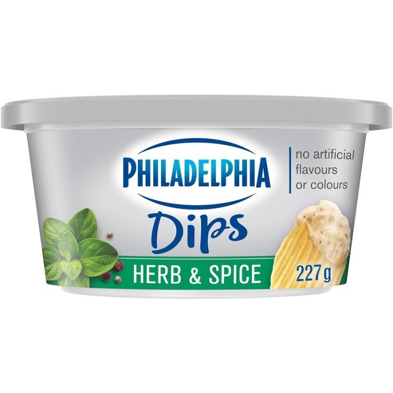Kraft Philadelphia Dip Herb & Spice 227 g