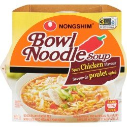Nongshim Bowl Noodle Soup Spicy Chicken 86 g