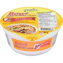 Paldo Bowl Noodle Soup Hot & Spicy 86 g