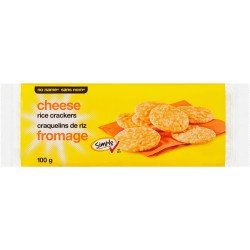 No Name Rice Crackers Cheese 100 g