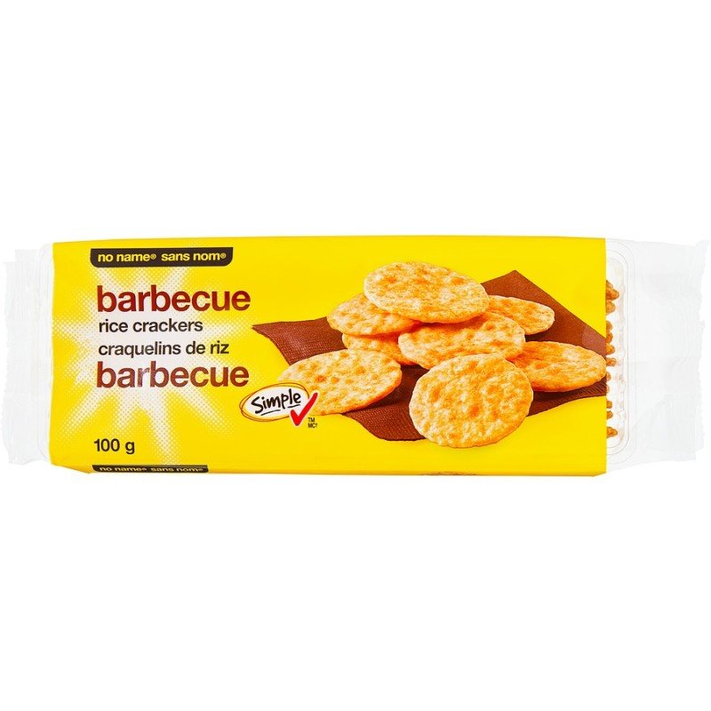 No Name Rice Crackers BBQ 100 g