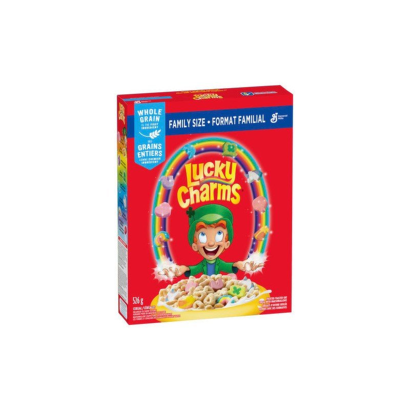 General Mills Family Size Cereal Lucky Charms 526 g