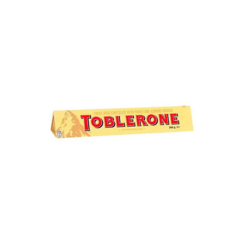 Toblerone Milk Chocolate Honey Almond 360 g