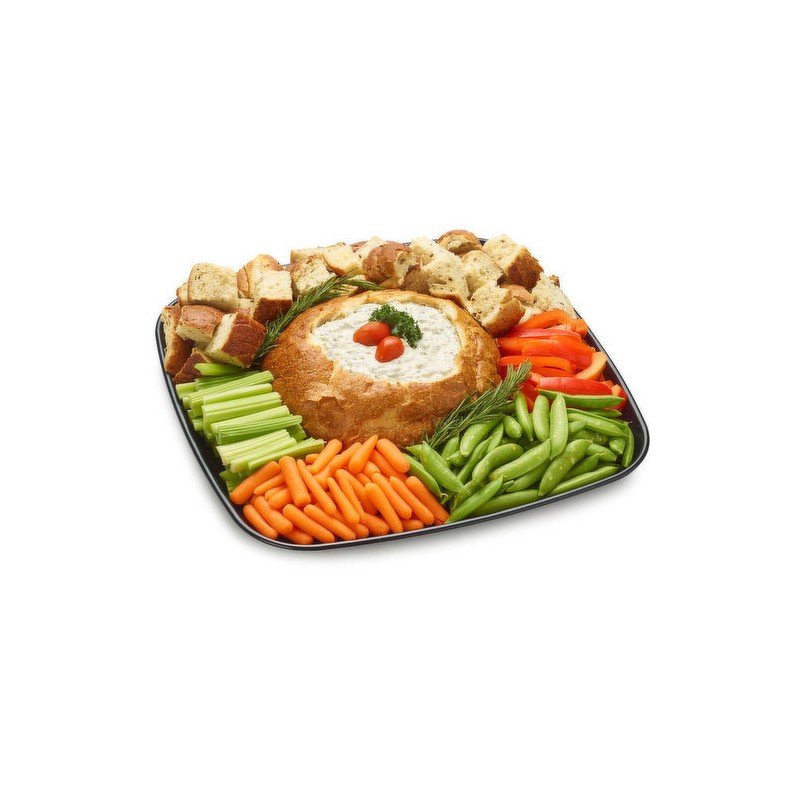 Save-On Spinach Dip with Veggies Large Serves 15-20 (48 hr notice)