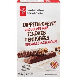 PC Dipped & Chewy Granola Bars Chocolate Chip 558 g
