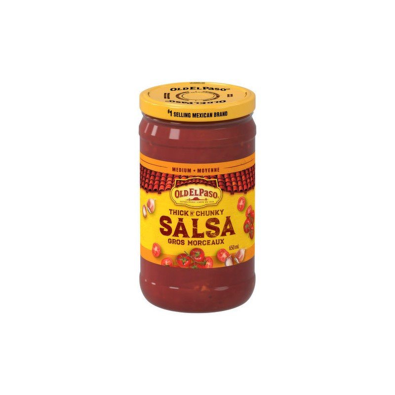 Old El Paso Thick & Chunky Medium Salsa 650 ml