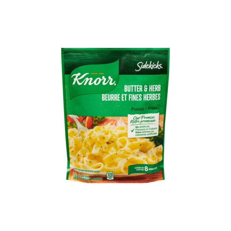 Knorr Sidekicks Butter & Herb Noodles 136 g