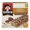 Quaker Fibre & Omega-3 Granola Bars Dark Chocolate Chunk 175 g
