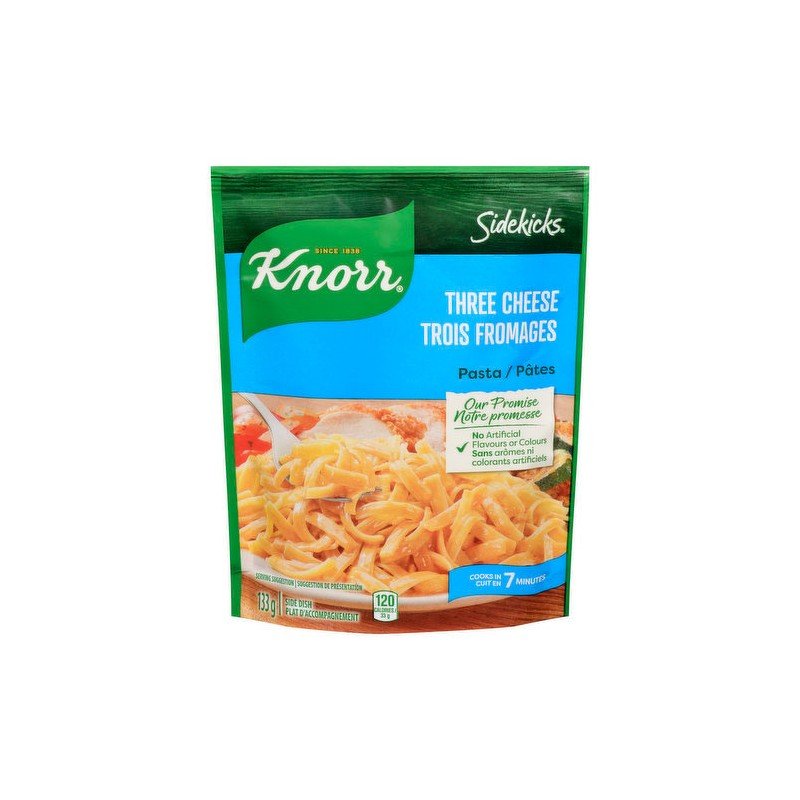 Knorr Sidekicks Three Cheese Pasta 133 g