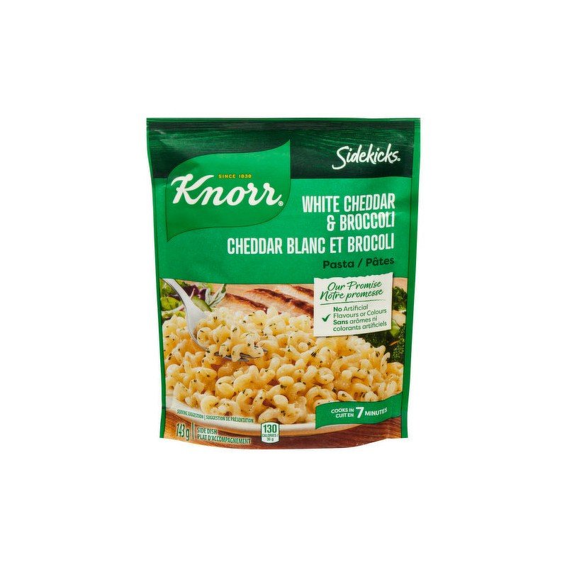 Knorr Sidekicks White Cheddar Broccoli Pasta 143 g
