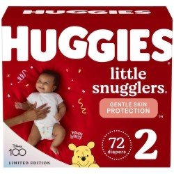 Huggies Little Snugglers Diapers Step 2 72’s
