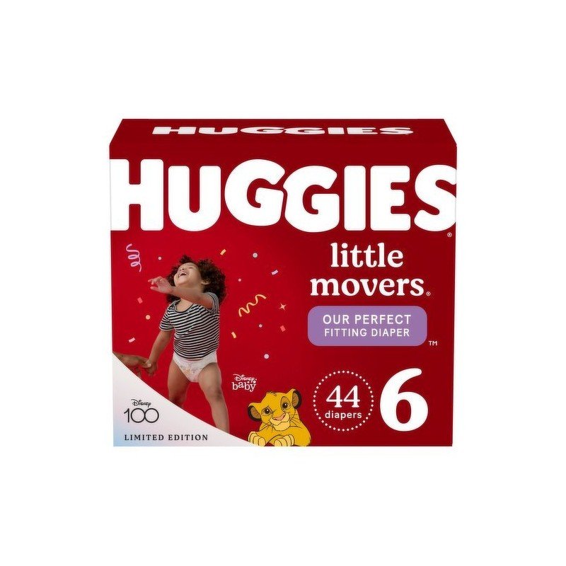 Huggies Little Movers Diapers Step 6 44’s