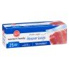 Western Family Double Zipper Freezer Bags Small 25's