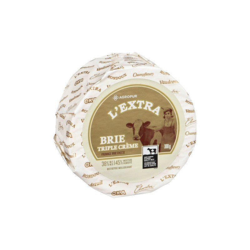 Agropur Signature L’Extra Triple Cream Brie 300 g