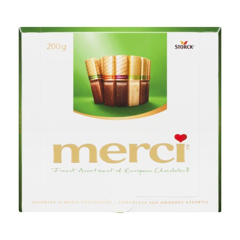 Storck Merci Assorted Almond Chocolates 200 g