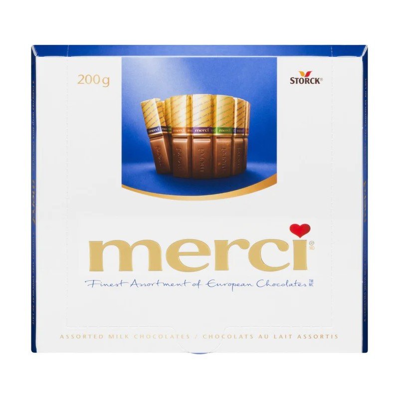 Storck Merci Assorted Milk Chocolates 200 g