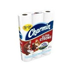 Charmin Ultra Strong Bathroom Tissue Double Rolls 12/24