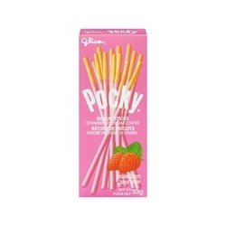 Glico Pocky Biscuit Sticks Strawberry Cream 33 g