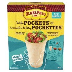 Old El Paso Tortilla Pockets Kit 351 g