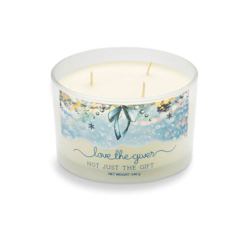 Glisten Jar Candle Love the Giver Not Just the Gift 540 g