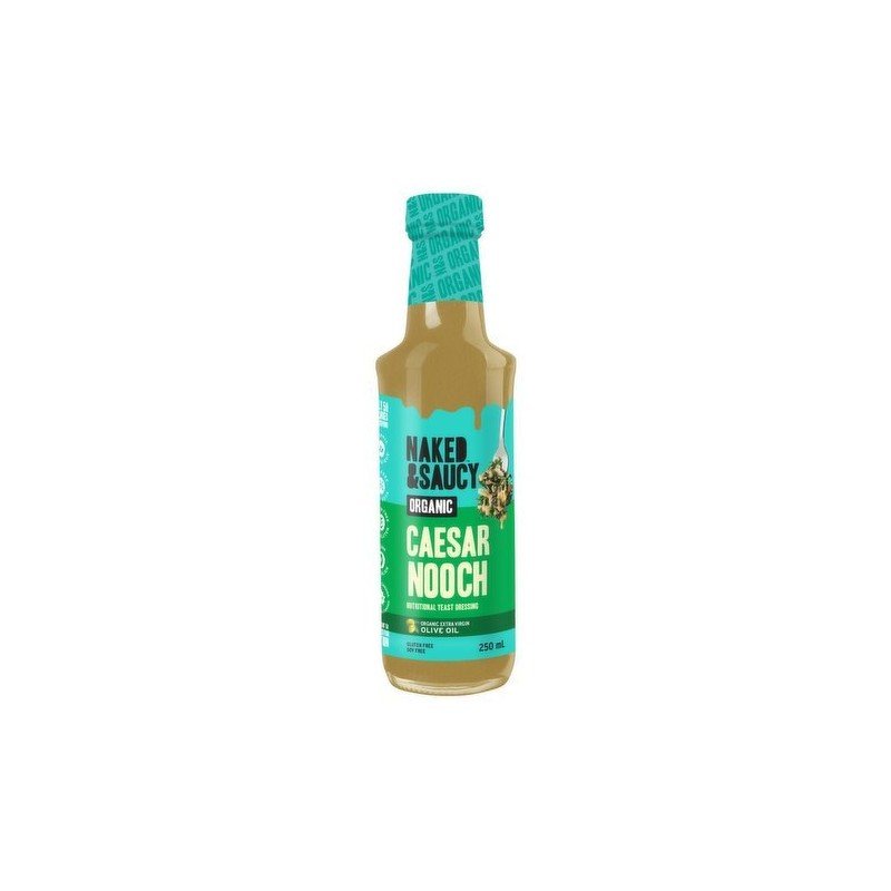 Naked & Saucy Organic Caesar Nooch Dressing 250 ml