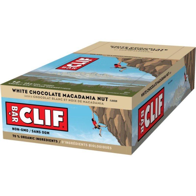 Clif Energy Bar White Chocolate Macadamia Nut 12 x 68 g