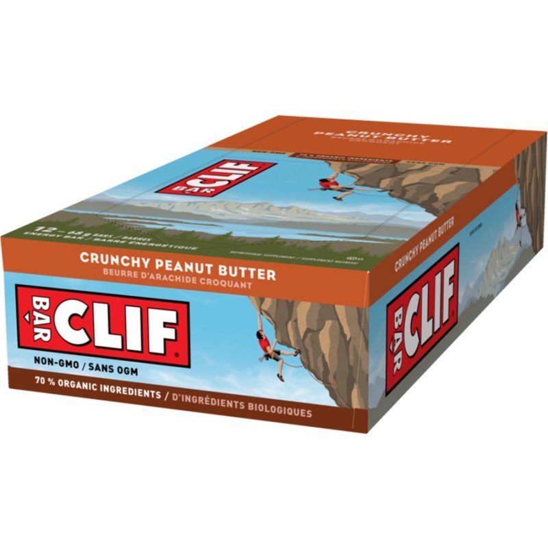 Clif Energy Bar Crunchy Peanut Butter 12 x 68 g