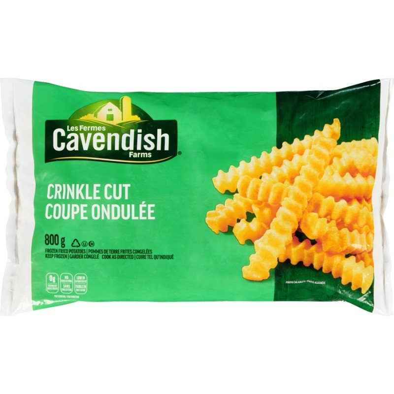 Cavendish Crinkle Cut French Fries 800 g