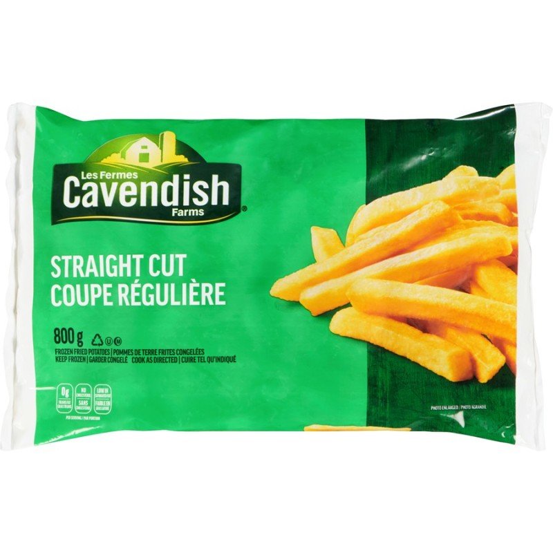 Cavendish Straight Cut French Fries 800 g