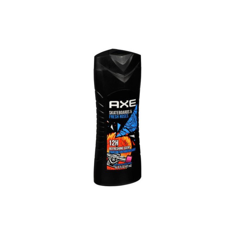 Axe Body Wash Skateboards & Fresh Roses 473 ml