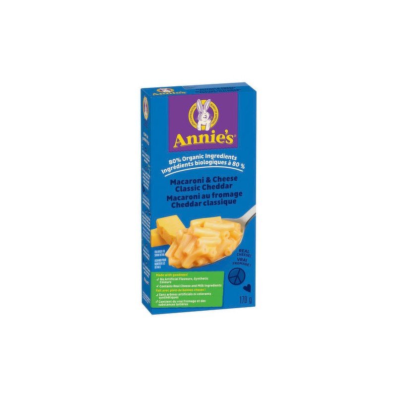 Annie's Macaroni & Cheese Classic Cheddar 170 g