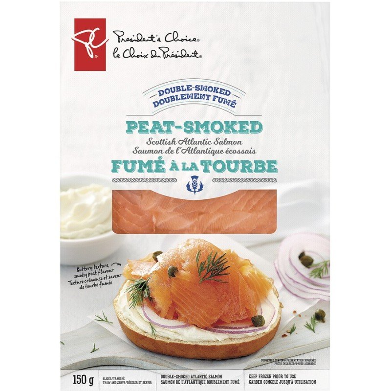 PC Double Smoked Peat-Smoked Scottish Atlantic Salmon 150 g