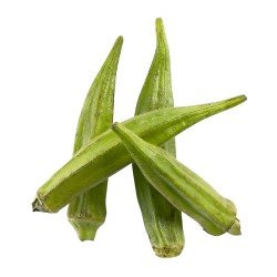 Okra (up to 30 g each)