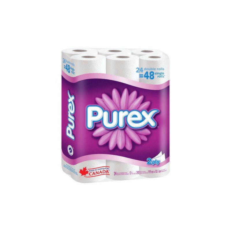 Purex Bathroom Tissue Double 24/48