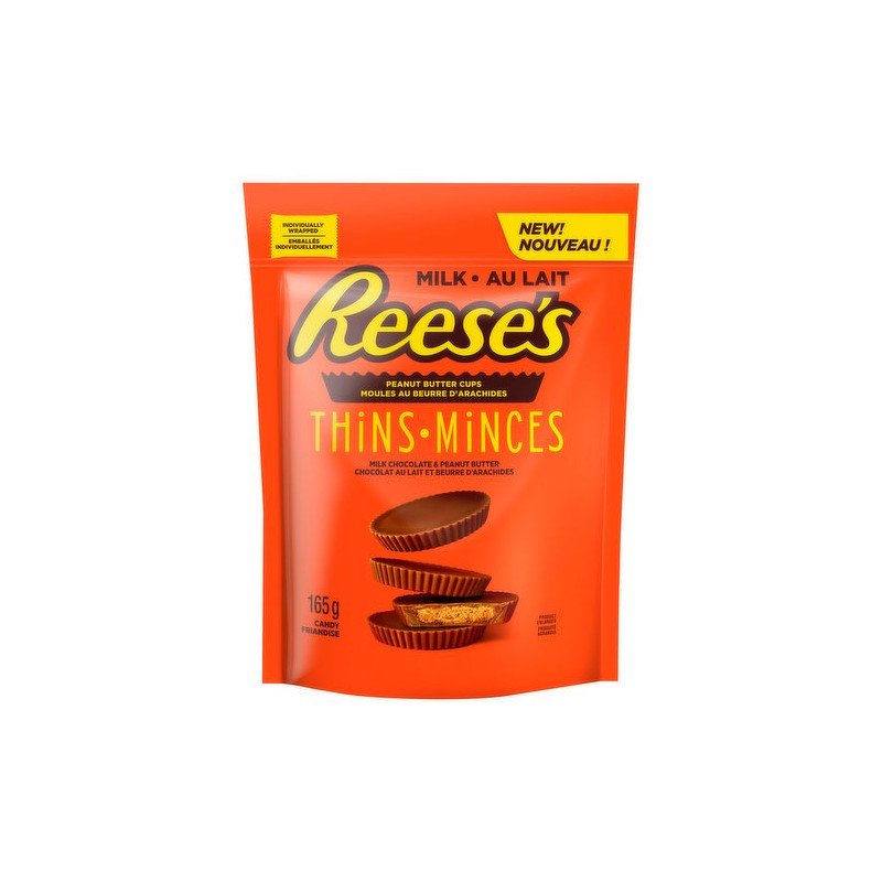 Hershey Milk Reese’s Peanut Butter Cups Thins 165 g
