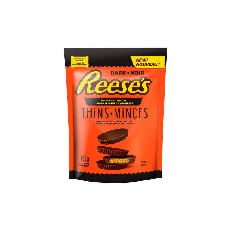 Hershey Dark Reese’s Peanut Butter Cups Thins 165 g