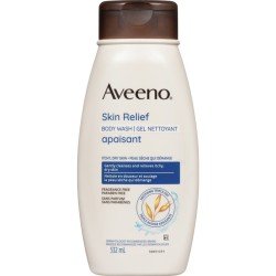 Aveeno Active Naturals Fragrance Free Skin Relief Body Wash 532 ml