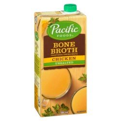 Pacific Foods Traditional Sipping Bone Broth Chicken Unsalted 946 ml