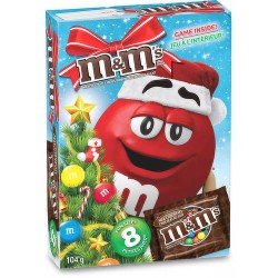 Mars M&M Milk Chocolate Holiday Storybook 8 Fun Size Bags 104 g