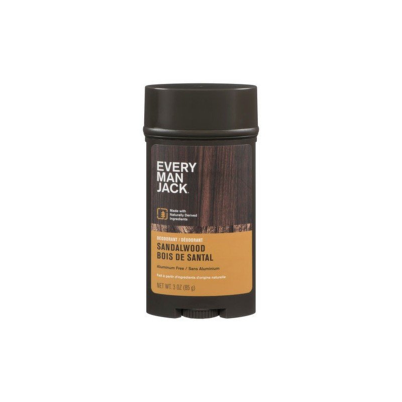 Every Man Jack Sandalwood Deodorant 85 g