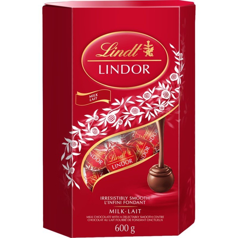 Lindt Milk Chocolate Cornet Box 600 g