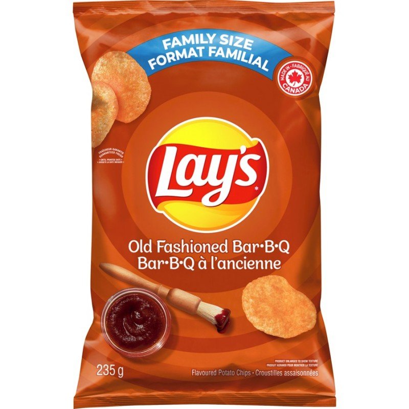 Lay’s Old Fashioned Bar-B-Q Potato Chips 235 G