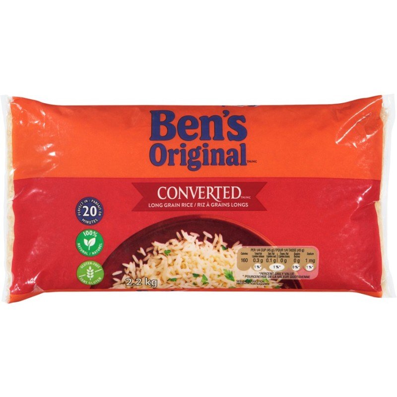 Ben's Original Converted Long Grain Rice 2.2 kg